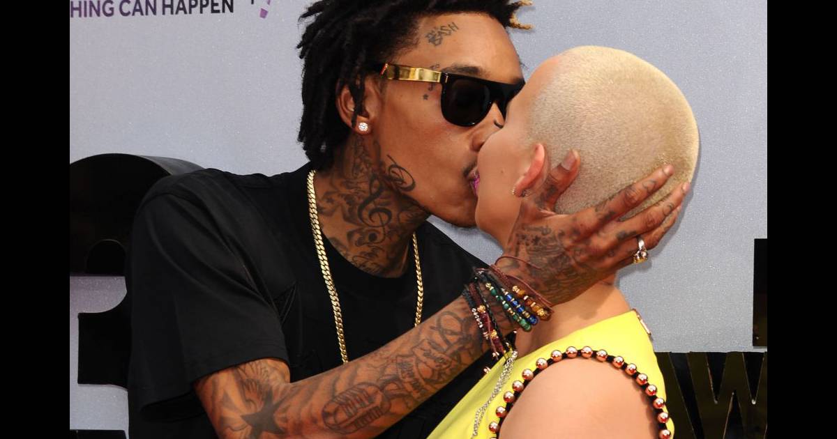 Amber Rose Mariage Imminent Pour La Jeune Maman Et Wiz Khalifa Purepeople