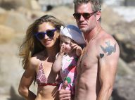 Rebecca Gayheart et Eric Dane : Sexy parents qui s'éclatent à la plage