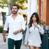 Kourtney Kardashian et son compagnon Scott Disick vont dîner à Sugarfish dans la ville de Calabasas près de Los Angeles, le 19 août 2013.