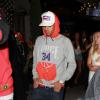 Chris Brown quitte la boîte de nuit Eden à Los Angeles, le 5 août 2013.