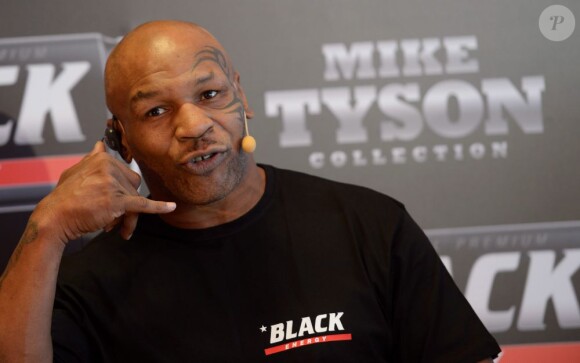 Mike Tyson à Warsaw, le 13 mai 2013.
