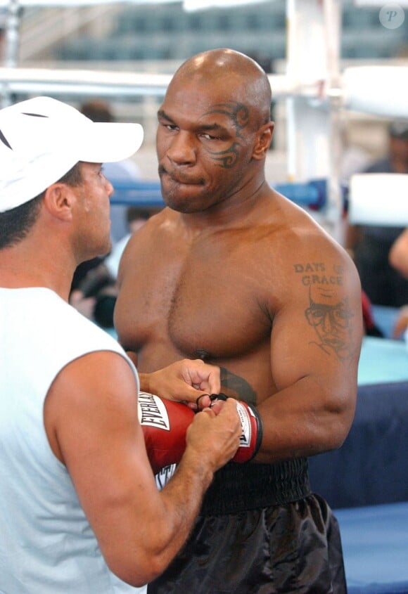 Mike Tyson à Washington le 7 juin 2005.