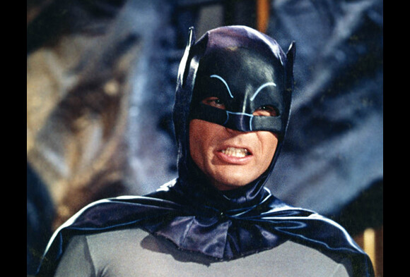 Adam West en Batman en 1966.