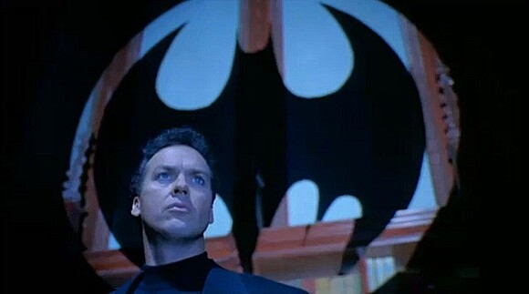 Michael Keaton en Batman chez Tim Burton.