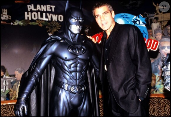 George Clooney à Londres en juin 1997.