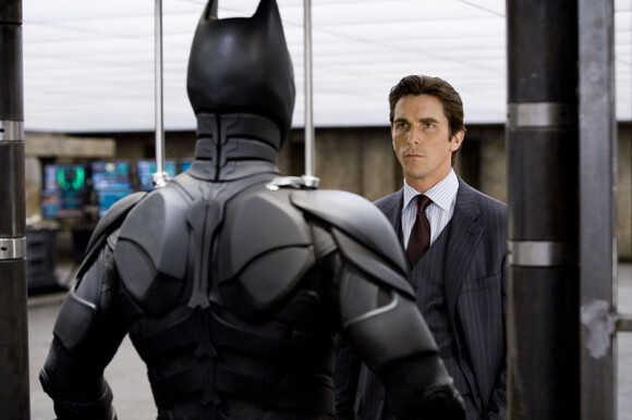 Christian Bale dans la trilogie Batman de Chris Nolan.