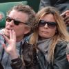 Denis Brogniart et sa femme Hortense le 29 mai 2013 à Roland Garros.