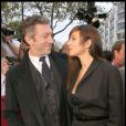 VINCENT CASSEL ET MONICA BELLUCCI - PREMIERE DES FILMS "MESRINE : L' INSTINCT DE MORT" ET "MESRINE : L' ENNEMI PUBLIC N° 1" AU CINEMA "UGC NORMANDIE".  MESRINE MOVIE PREMIER AT "UGC NORMANDIE" CINEMA, PARIS film VINCENT CASSEL EST HABILLE PAR FENDI12/10/2008 - Paris