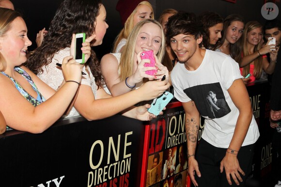 Louis Tomlinson à l'avant-première de This Is Us au Ziegfeld Theatre, de New York, le 26 août 2013.