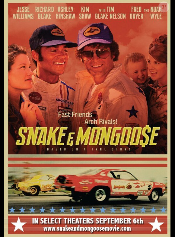 Affiche du film "Snake and Mongoose" avec Noah Wyle, Ian Ziering et Jesse Williams.