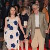 Soon-Yi Previn et Woody Allen à la première du film "Blue Jasmine" à l'UGC Bercy, Paris, le 27 août 2013.