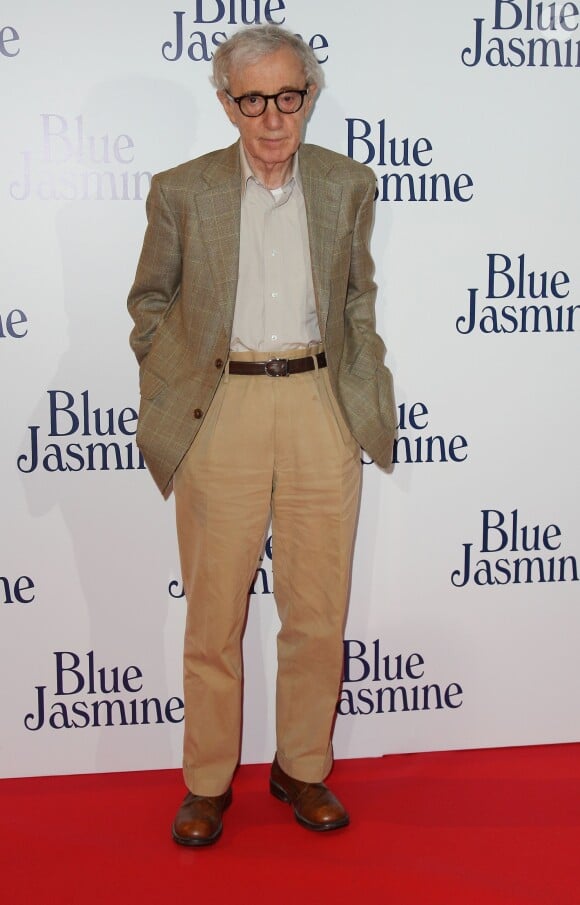 Woody Allen à la première du film "Blue Jasmine" à l'UGC Bercy, Paris, le 27 août 2013.