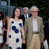 Woody Allen avec sa femme Soon-Yi à la première du film "Blue Jasmine" à l'UGC Bercy, Paris, le 27 août 2013.