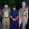 Woody Allen, Sally Hawkins, Cate Blanchett à la première du film "Blue Jasmine" à l'UGC Bercy, Paris, le 27 août 2013.
