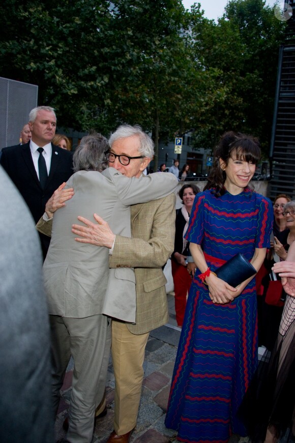 Roman Polanski, Woody Allen, Sally Hawkins à la première du film "Blue Jasmine" à l'UGC Bercy, Paris, le 27 août 2013.