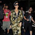 Rihanna arrive à l’aéroport JFK de New York. Le 27 août 2013.