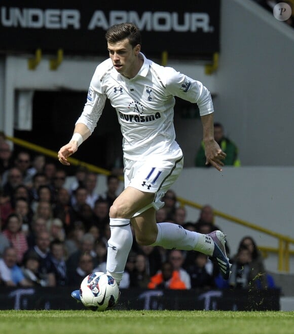 Gareth Bale, milieu de terrain à Tottenham, en avril 2013.