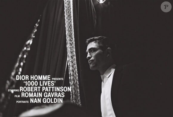 Robert Pattinson, visage du nouveau parfum Dior Homme de Christian Dior. Photo par Nan Goldin.