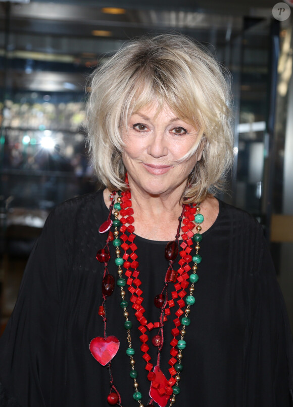 Mylène Demongeot arrive à l'enregistrement de l'émission 'Vivement Dimanche'. A Paris, le 4 septembre 2013.
