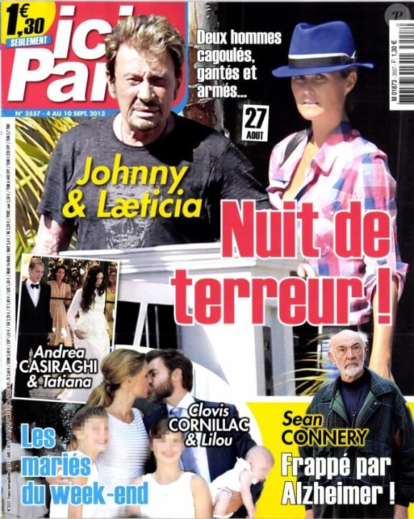 Magazine Ici Paris du 4 septembre 2013.