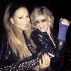 Mariah Carey avec Jane Fonda, en août 2013.