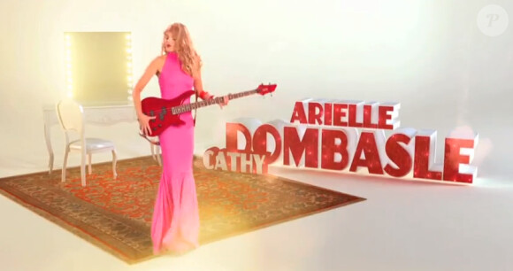 Arielle Dombasle dans le programme Y'a pas d'âge diffusé sur France 2.