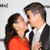Paula Patton et Robin Thicke lors de la grande soirée de lancement du nouvel album du chanteur à New York, le 4 septembre 2013.