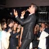 Robin Thicke s'est produit sur scène lors lors de la grande soirée de lancement de son nouvel album à New York, le 4 septembre 2013.