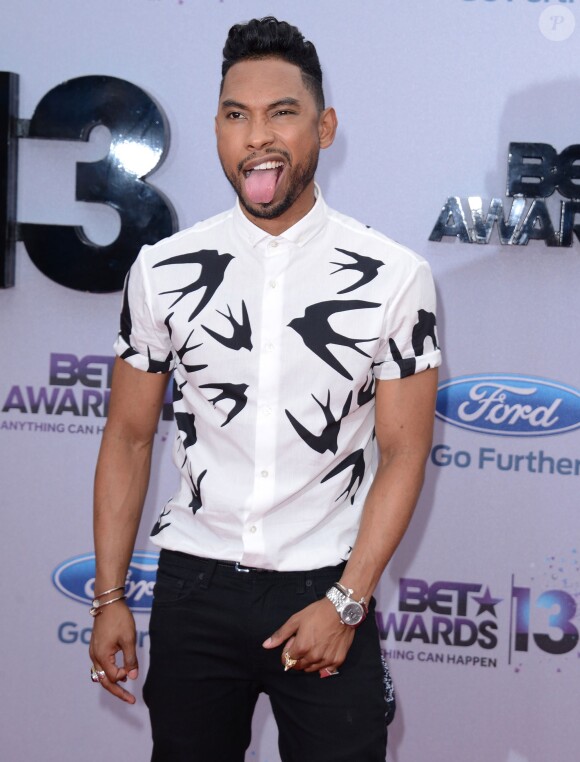 Miguel aux BET Awards à Los Angeles, le 30 juin 2013.
