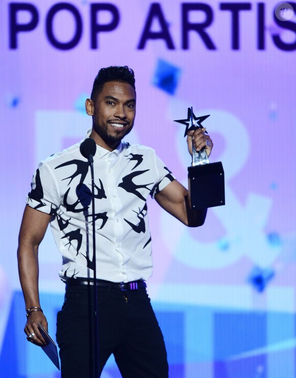 Miguel à la cérémonie des BET Awards à Los Angeles, le 30 juin 2013.