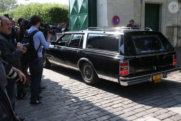 Les obsèques de Valérie Benguigui au cimetière du Montparnasse à Paris, le 6 septembre 2013.