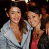 Karima Charni et sa soeur Hedia Charni au cinéma Gaumont Marignan pour la présentation de la 3e saison de SODA, à Paris, le 6 septembre 2013.