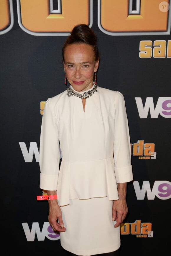 Dominique Frot au cinéma Gaumont Marignan pour la présentation de la 3e saison de SODA, à Paris, le 6 septembre 2013.