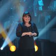 Lisa Angell à l'enregistrement de l'émission 'Les Années bonheur', mars 2013 et diffusée le 13 avril 2013.