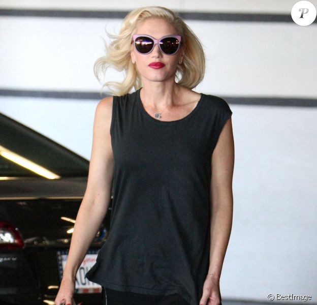 Gwen Stefani, enceinte, se rend chez le médecin à West Hollywood, le 5 septembre 2013.