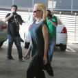 Gwen Stefani, enceinte, se rend chez le médecin à West Hollywood, le 5 septembre 2013.