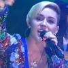 Miley Cyrus a interprété son tube We Can't Stop sur un plateau de télé allemand, le 7 septembre 2013.