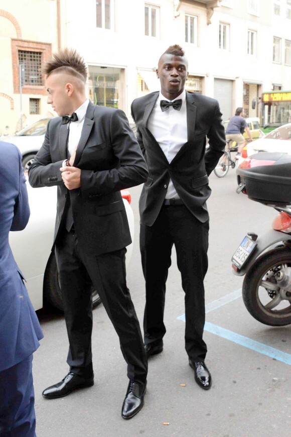 M'Baye Niang et Stephan el Shaarawy à Milan, le 9 mai 2013.