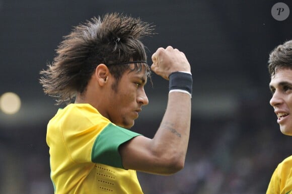 Neymar à Newcastle, août 2012.