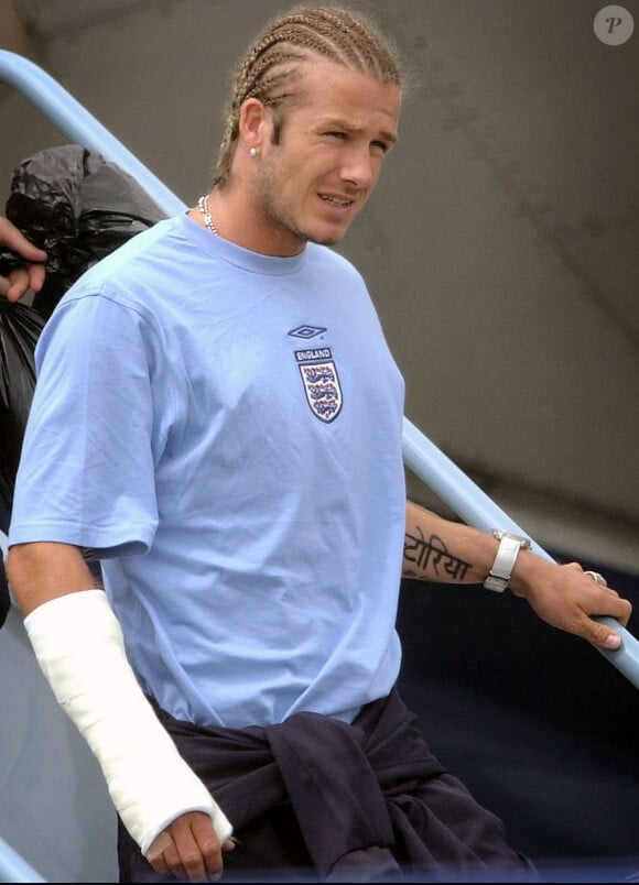 David Beckham à Luton en mai 2003.