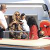 Exclusif - Beyoncé Knowles, son mari Jay-Z et leur fille Blue Ivy passent leurs vacances à Formentera. Le 2 septembre 2013.