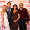 Claire Danes, Damian Lewis, Morena Baccarin (enceinte), Mandy Patinkin - Première de la saison 3 de "Homeland" à Washington, le 9 septembre 2013.