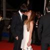 Alain-Fabien Delon (fils d'Alain Delon) et sa petite amie Léa lors du Festival de Cannes 2013