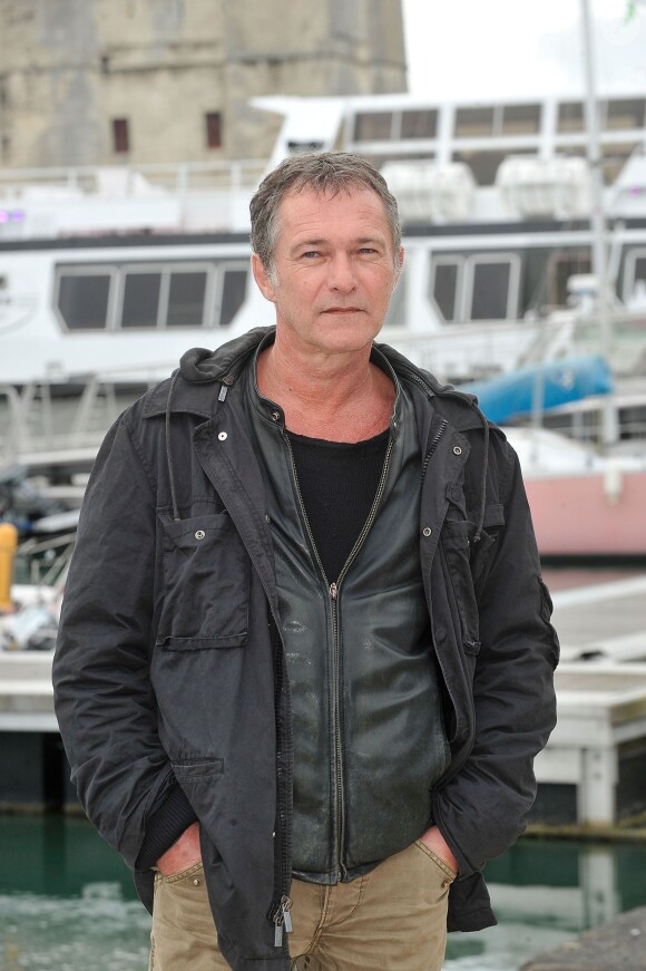 Bruno Wolkowitch pose pour le photocall du téléfilm 'A Corde Tendue' durant le 15e Festival de la Fiction TV de La Rochelle. Le 12 septembre 2013.