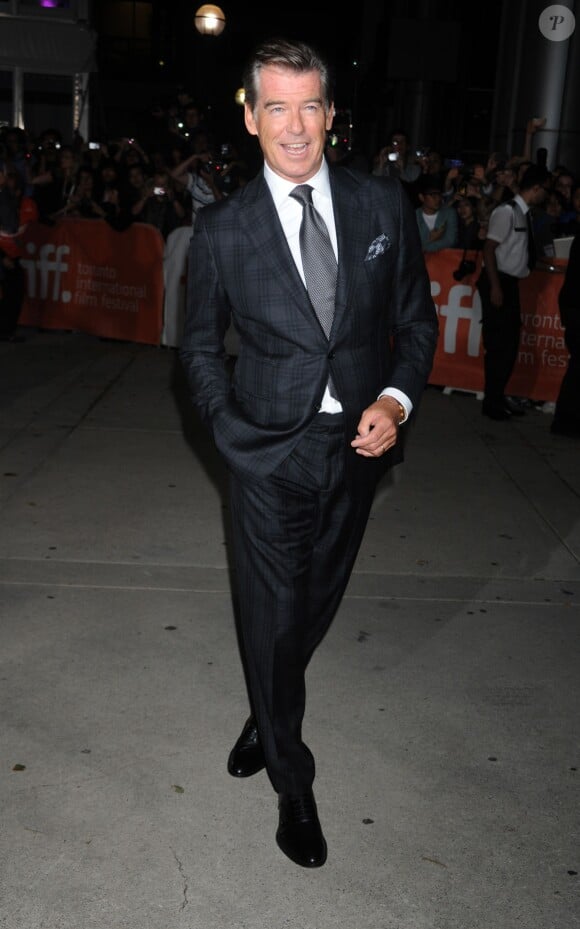 Pierce Brosnan lors de l'avant-première du film Love Punch au Festival du film de Toronto le 12 septembre 2013