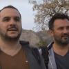Frédéric Lopez et François-Xavier Demaison dans l'émission Rendez-vous en terre inconnue, en Inde.