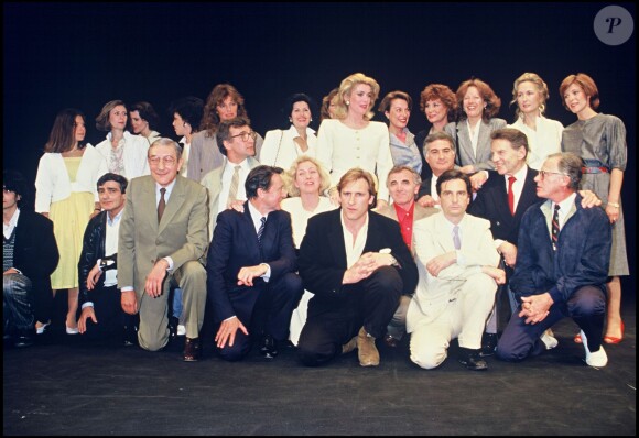 Les acteurs rendent hommage à François Truffaut à Cannes en 1985