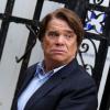 Bernard Tapie aux obsèques de Thierry Roland à Paris le 21 juin 2012.
