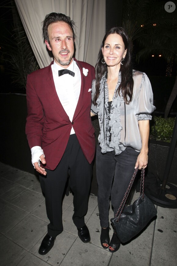 David Arquette et Courtney Cox à Los Angeles, le 1er juin 2011.