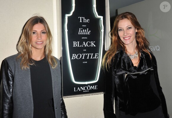 Mareva Galanter et Alexandra Rosenfeld à la soirée The Little Black Bottle à la Galerie Vanessa Quang à Paris, le 18 septembre 2013